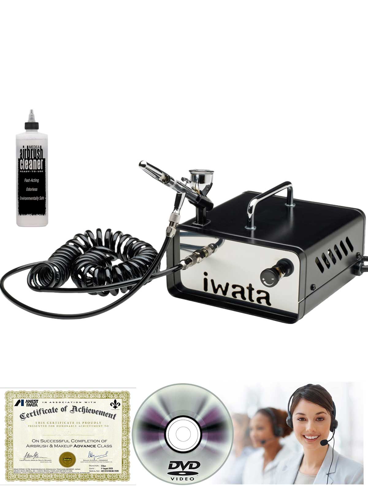 IWATA WIRELESS Pro 3.0 Neo Airbrush Makeup Kit at Rs 37500/piece, Airbrush  Makeup Kit in New Delhi